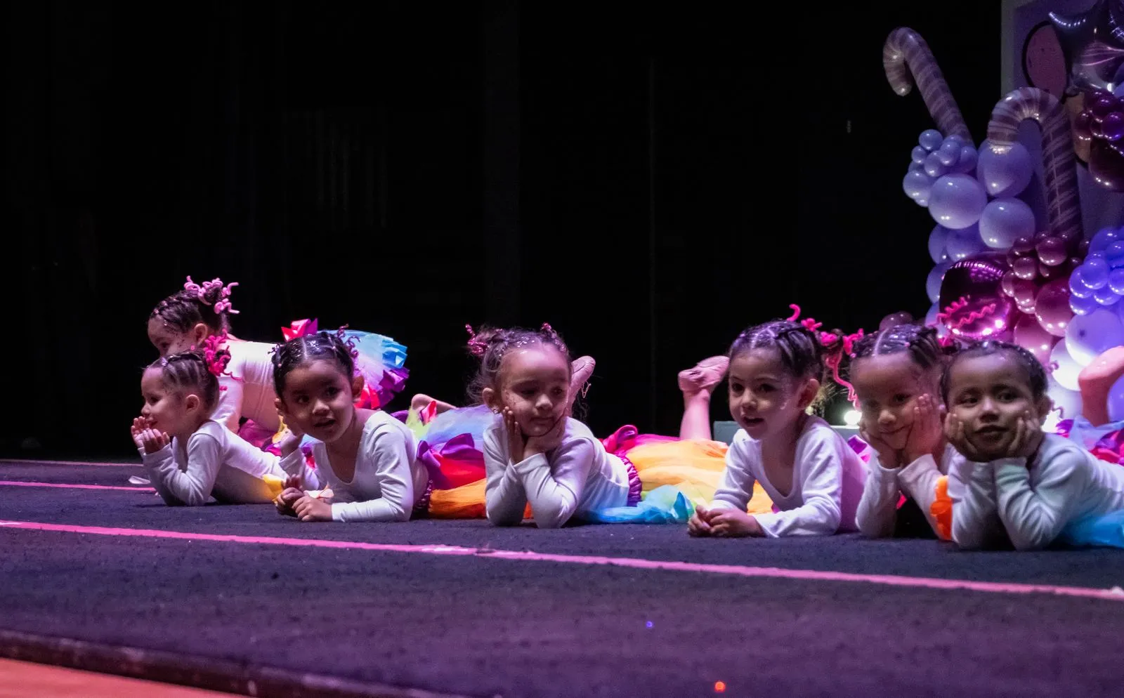 Competencia de gimnasia rítmica Club ELEVA